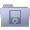 iPod Folder Lavender icon